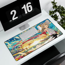 Load image into Gallery viewer, Anime Girl Mouse Pad (Desk Mat) With Laptop
