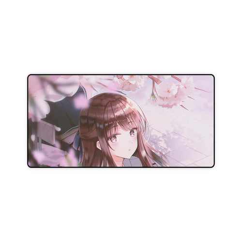Anime Girl Mouse Pad (Desk Mat)