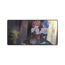 Load image into Gallery viewer, Ram, Rem, Anime, Girl, Maid, Re:Zero, Mouse Pad (Desk Mat)
