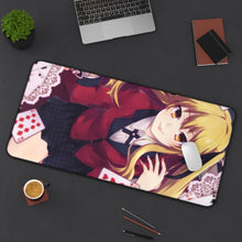 Load image into Gallery viewer, Kakegurui Mouse Pad (Desk Mat) On Desk

