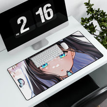 Load image into Gallery viewer, Anime Girl Mouse Pad (Desk Mat) With Laptop
