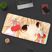 Load image into Gallery viewer, Chobits Mouse Pad (Desk Mat) On Desk
