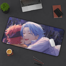 Load image into Gallery viewer, SK8 The Infinity Mouse Pad (Desk Mat) On Desk
