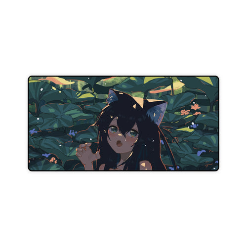 Anime Girl Mouse Pad (Desk Mat)