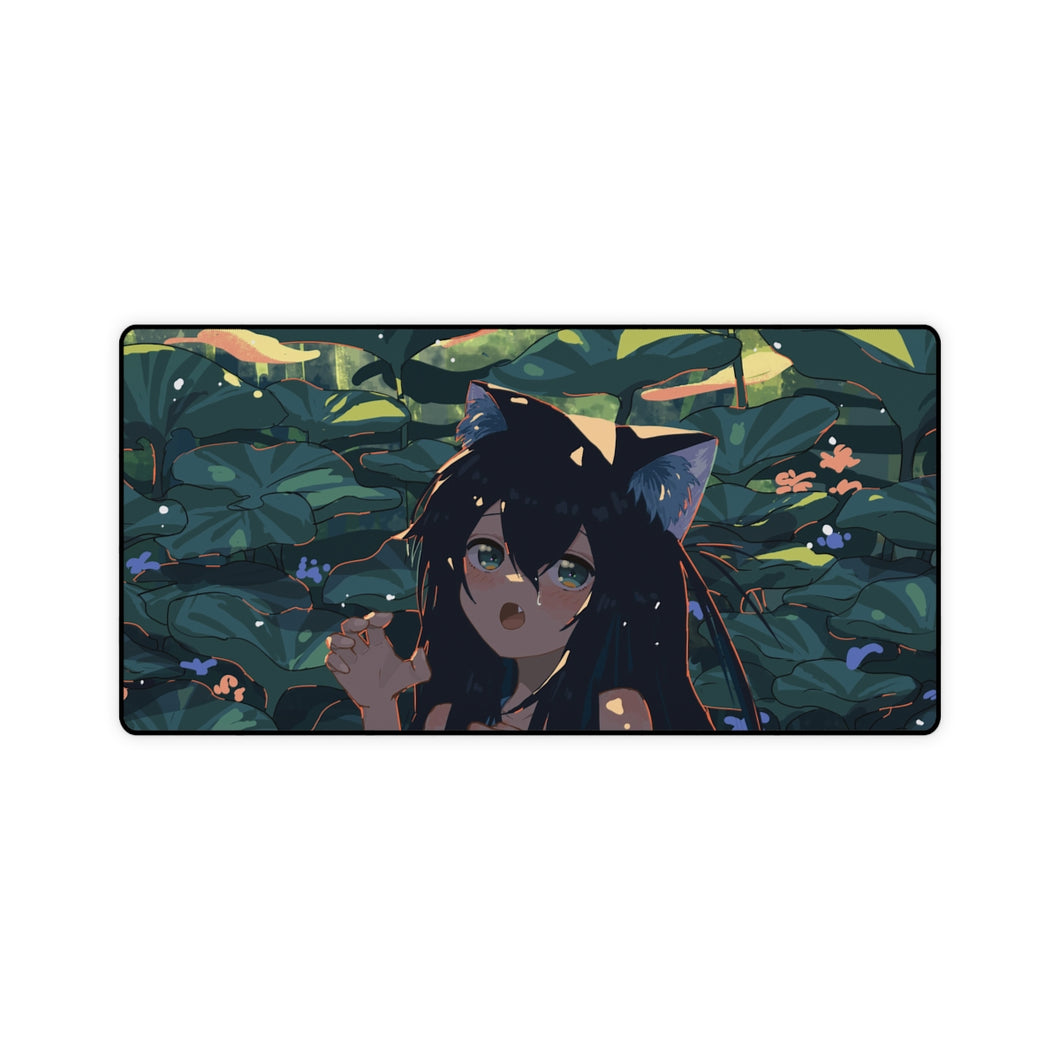 Anime Girl Mouse Pad (Desk Mat)