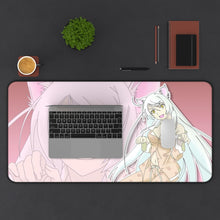 Load image into Gallery viewer, Monogatari (Series) Mouse Pad (Desk Mat) With Laptop
