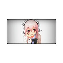 Load image into Gallery viewer, Super Sonico Mouse Pad (Desk Mat)
