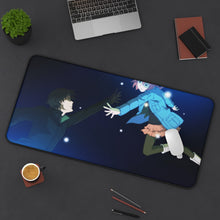Load image into Gallery viewer, Darker Than Black Hei Mouse Pad (Desk Mat) On Desk
