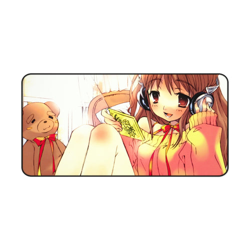 The Melancholy Of Haruhi Suzumiya Mouse Pad (Desk Mat)