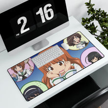 Load image into Gallery viewer, Girls und Panzer Mouse Pad (Desk Mat) With Laptop
