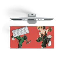 Load image into Gallery viewer, My Hero Academia Izuku Midoriya, Katsuki Bakugou Mouse Pad (Desk Mat) On Desk
