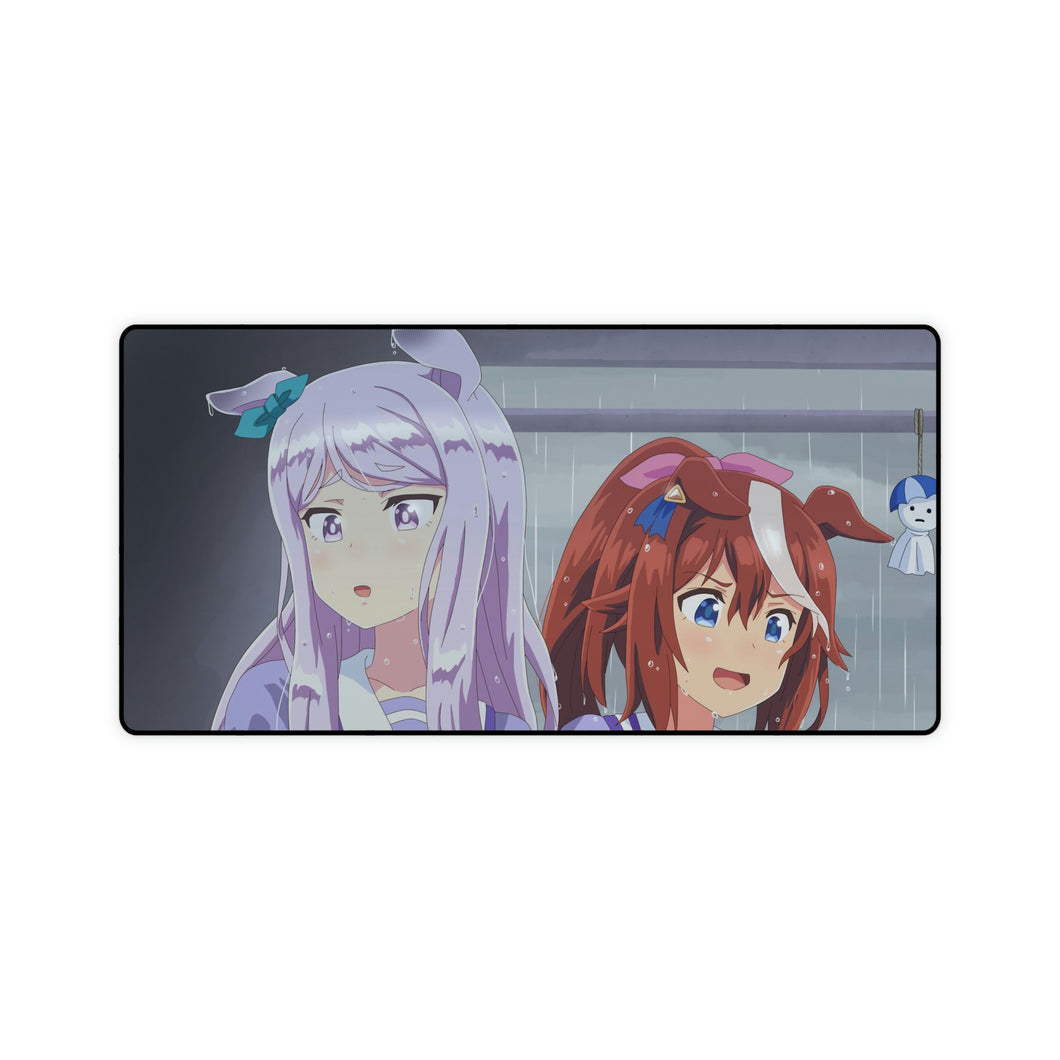 Mejiro McQueen & Tokai Teio Mouse Pad (Desk Mat)