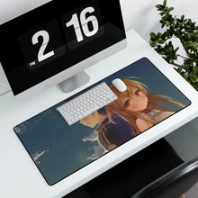 Load image into Gallery viewer, Asuna and Kirito Mouse Pad (Desk Mat) With Laptop
