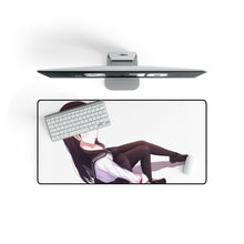 Load image into Gallery viewer, Anime Girl Mouse Pad (Desk Mat) On Desk
