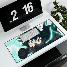 Load image into Gallery viewer, My Hero Academia Izuku Midoriya Mouse Pad (Desk Mat) With Laptop
