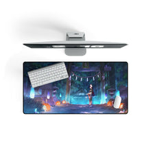 Load image into Gallery viewer, Anime Girl Mouse Pad (Desk Mat) On Desk
