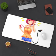 Load image into Gallery viewer, Momo Belia Deviluke Mouse Pad (Desk Mat) On Desk
