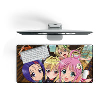Load image into Gallery viewer, To Love-Ru group Mouse Pad (Desk Mat) On Desk
