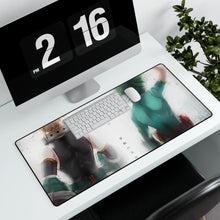 Load image into Gallery viewer, My Hero Academia Izuku Midoriya, Katsuki Bakugou Mouse Pad (Desk Mat) With Laptop
