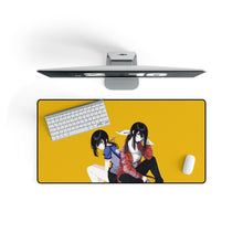 Load image into Gallery viewer, Hanebado! Mouse Pad (Desk Mat) On Desk
