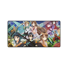 Load image into Gallery viewer, Sword Art Online Asuna Yuuki, Suguha Kirigaya Mouse Pad (Desk Mat)
