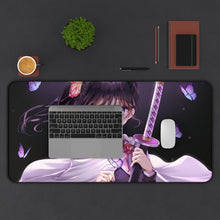 Load image into Gallery viewer, Kanao Tsuyuri Mouse Pad (Desk Mat) With Laptop
