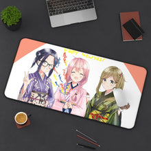 Load image into Gallery viewer, Laid-Back Camp by Mouse Pad (Desk Mat) On Desk
