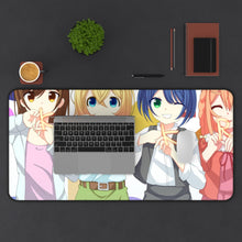 Load image into Gallery viewer, Rent-A-Girlfriend Mouse Pad (Desk Mat) With Laptop
