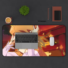 Load image into Gallery viewer, Monogatari (Series) Mouse Pad (Desk Mat) With Laptop
