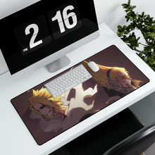 Load image into Gallery viewer, My Hero Academia All Might, Shouta Aizawa Mouse Pad (Desk Mat) With Laptop
