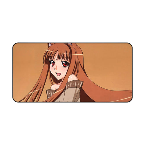 Spice And Wolf Mouse Pad (Desk Mat)