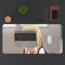 Load image into Gallery viewer, My Dress-Up Darling Marin Kitagawa Mouse Pad (Desk Mat) With Laptop
