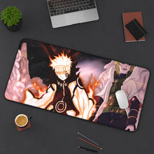 Load image into Gallery viewer, Father &amp; Son.. Mouse Pad (Desk Mat) On Desk
