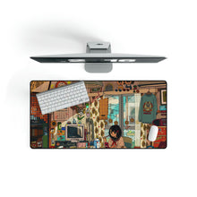 Load image into Gallery viewer, Anime Girl Student Apartment Mouse Pad (Desk Mat)
