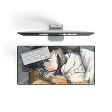 Load image into Gallery viewer, Anime Girl Mouse Pad (Desk Mat) On Desk
