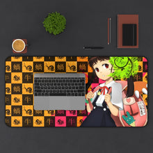 Load image into Gallery viewer, Monogatari (Series) Mouse Pad (Desk Mat) With Laptop
