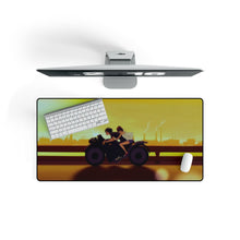 Load image into Gallery viewer, Ride into the Sunset Mouse Pad (Desk Mat) On Desk
