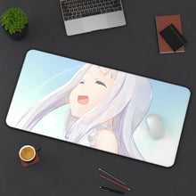 Load image into Gallery viewer, Anohana Meiko Honma Mouse Pad (Desk Mat) On Desk
