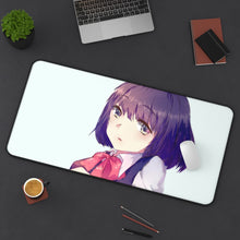 Load image into Gallery viewer, Kuzu No Honkai Hanabi Yasuraoka Mouse Pad (Desk Mat) On Desk
