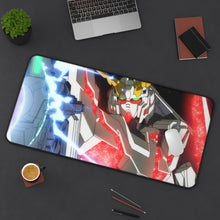 Load image into Gallery viewer, Anime Gundam Mouse Pad (Desk Mat) On Desk
