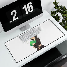 Load image into Gallery viewer, Anime One-Punch Man Mouse Pad (Desk Mat) With Laptop
