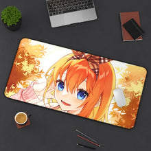 Load image into Gallery viewer, The Quintessential Quintuplets Yotsuba Nakano Mouse Pad (Desk Mat) On Desk
