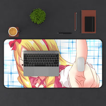 Load image into Gallery viewer, EroManga-Sensei Mouse Pad (Desk Mat) With Laptop
