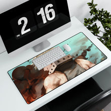 Load image into Gallery viewer, Katsuki Bakugou Mouse Pad (Desk Mat) With Laptop
