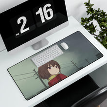 Load image into Gallery viewer, Anime ERASED Mouse Pad (Desk Mat) With Laptop
