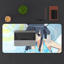 Load image into Gallery viewer, Ookami-san to Shichinin no Nakama-tachi Mouse Pad (Desk Mat) With Laptop
