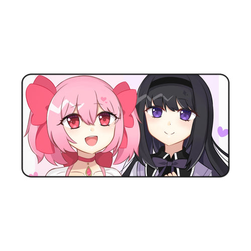 Puella Magi Madoka Magica Homura Akemi, Madoka Kaname Mouse Pad (Desk Mat)
