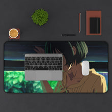 Load image into Gallery viewer, The Garden Of Words Mouse Pad (Desk Mat) With Laptop
