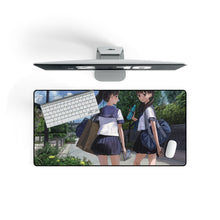 Load image into Gallery viewer, Anime Girl Mouse Pad (Desk Mat) On Desk
