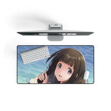 Load image into Gallery viewer, Hyouka Eru Chitanda Mouse Pad (Desk Mat) On Desk
